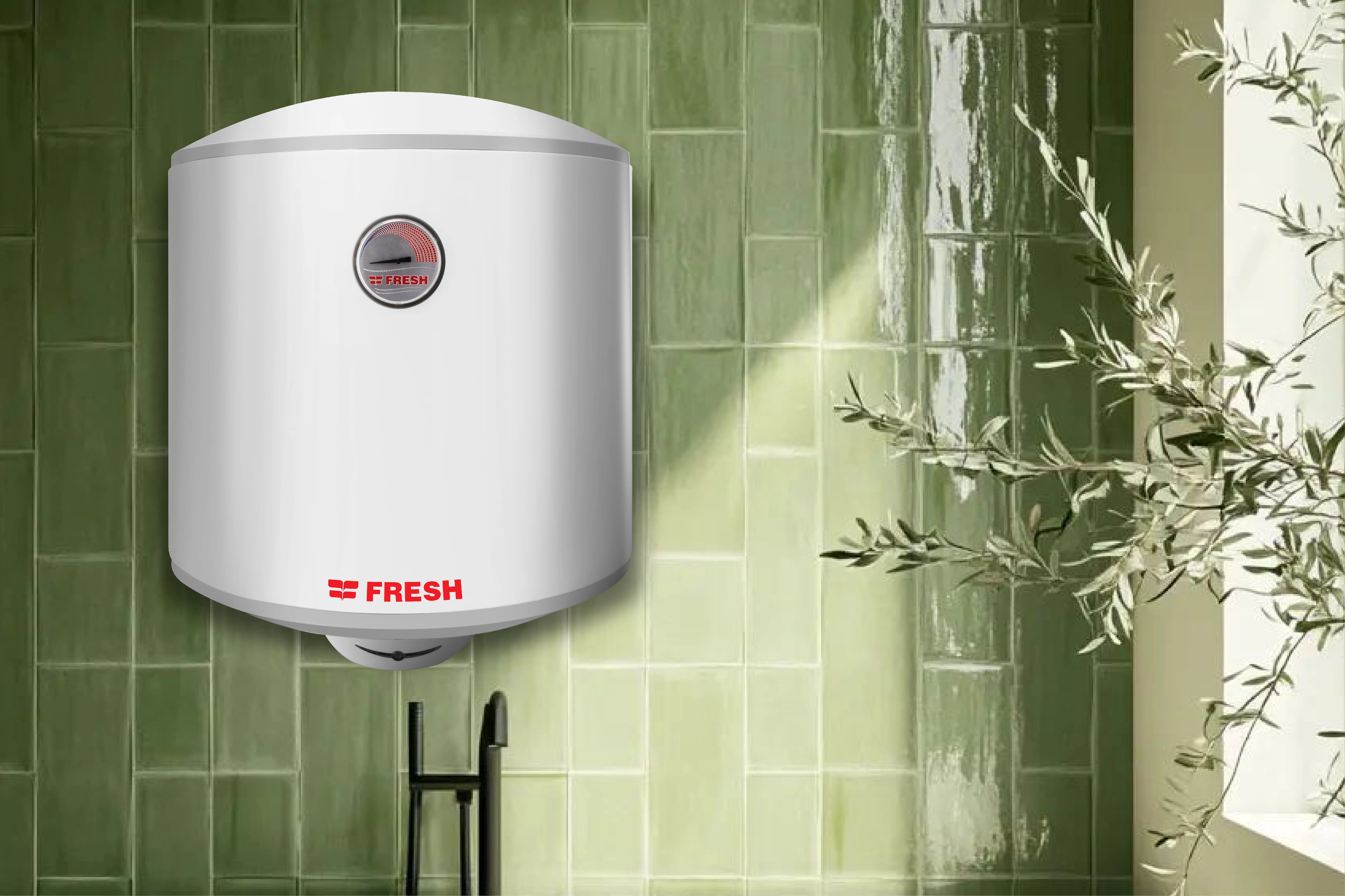 Commercial electric heater features